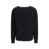 Allude Black Cashmere Cashmere Sweater